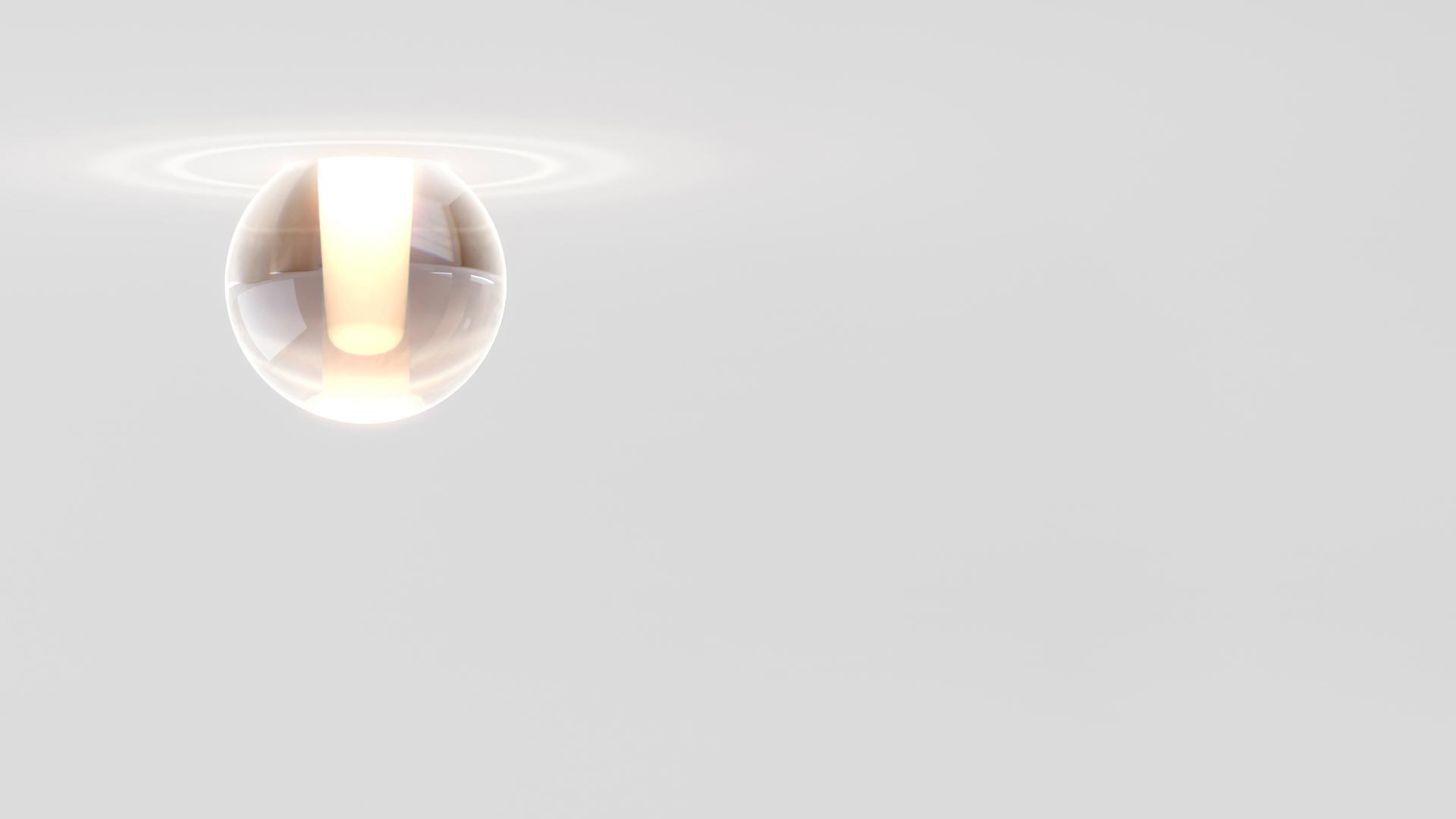 ALASKA BIG TRIMLESS LED semi-inset glass spotlight ALASKA BIG TRIMLESS LED semi-inset glass spotlight