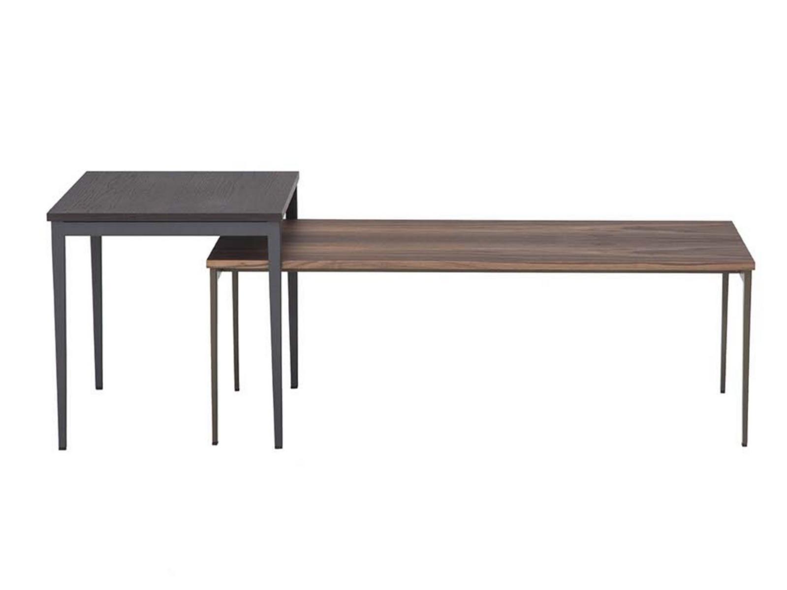MAISTRI Rectangular wooden coffee table