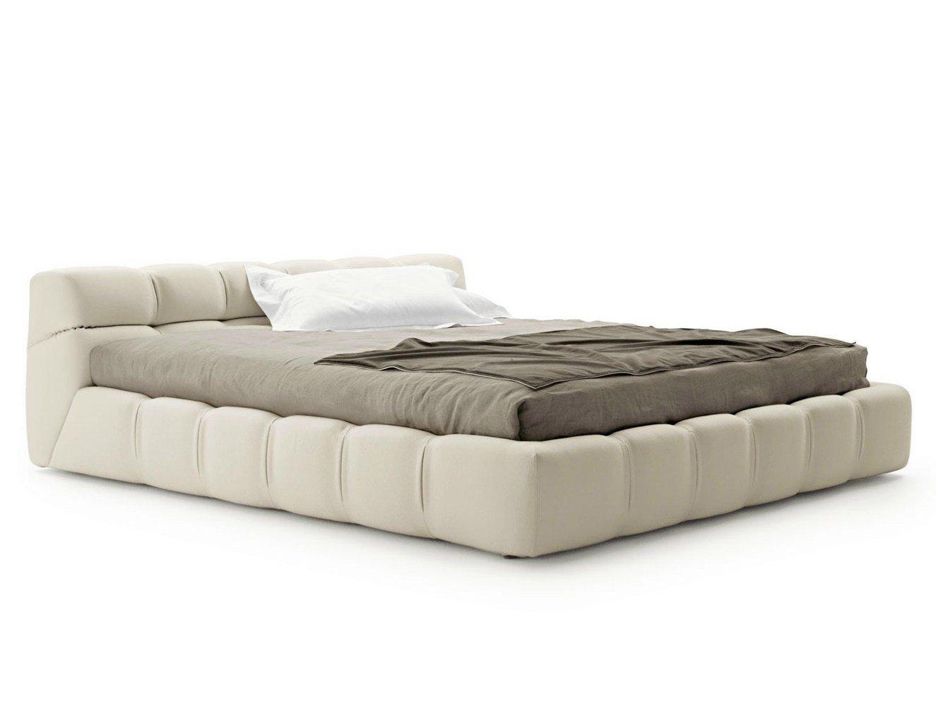 TUFTY BED Fabric storage bed