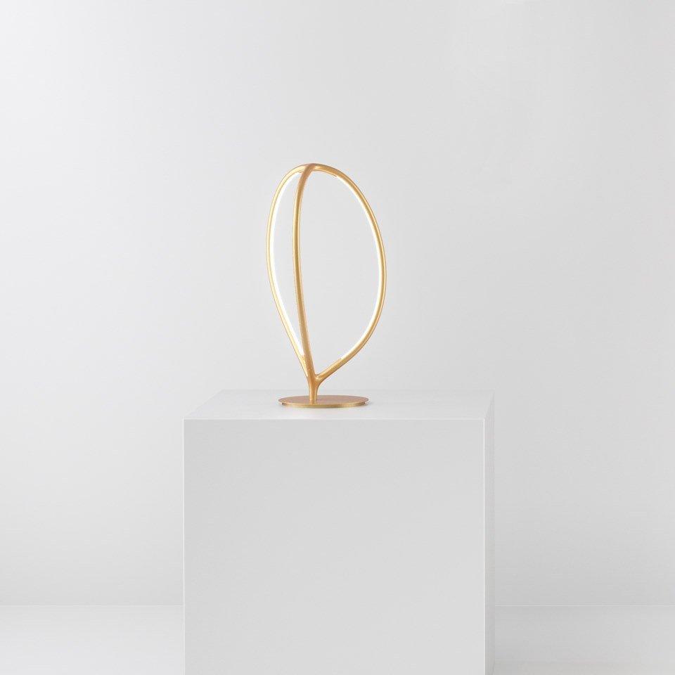 ARRIVAL Aluminium and silicone table lamp