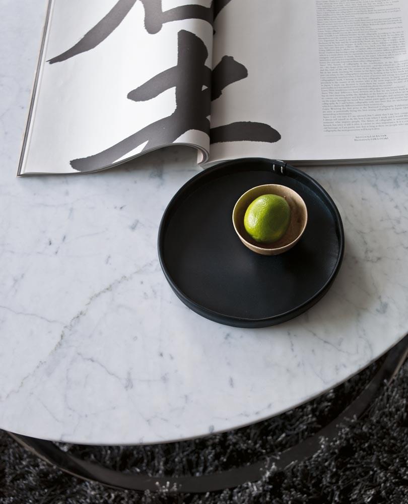 MERA Round marble coffee table