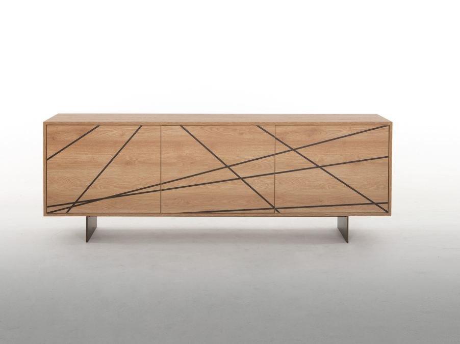 MAYA Wooden sideboard with doors