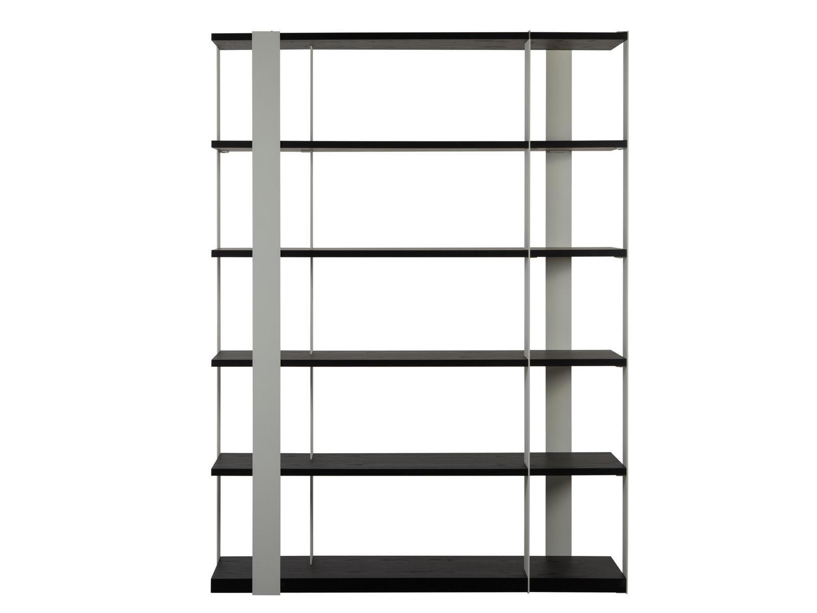 SINTESI Open ash bookcase