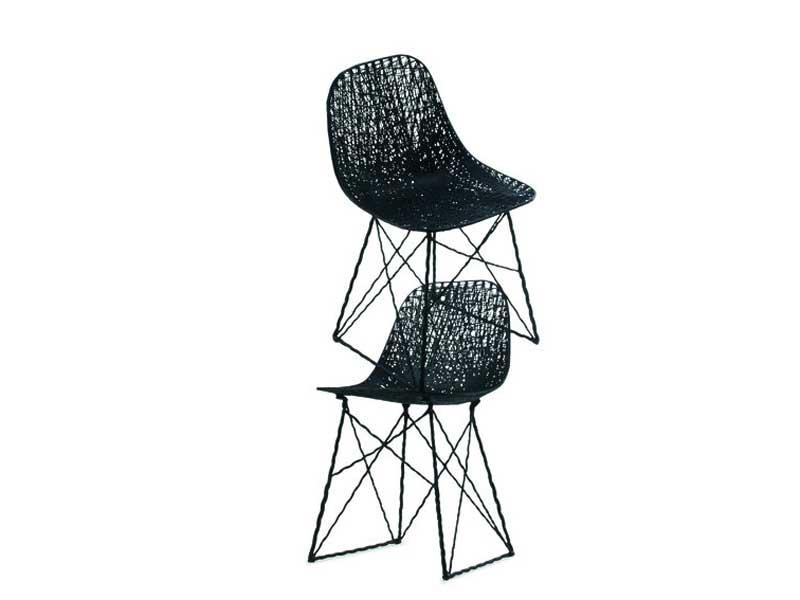 CARBON CHAIR Sled base carbon fibre chair