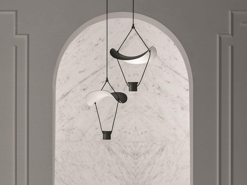 VOLLEE S1P UP LED painted metal pendant lamp VOLLEE S1P UP LED painted metal pendant lamp