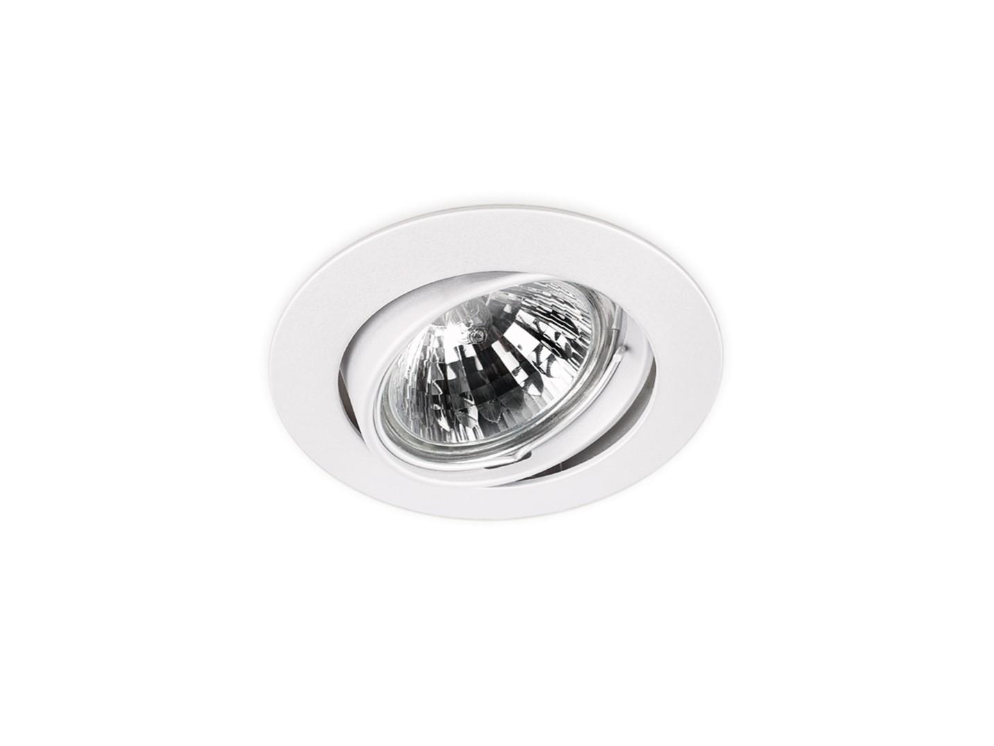 BASIC TILT 12V & 230V Recessed adjustable round aluminium spotlight BASIC TILT 12V & 230V Recessed adjustable round aluminium spotlight