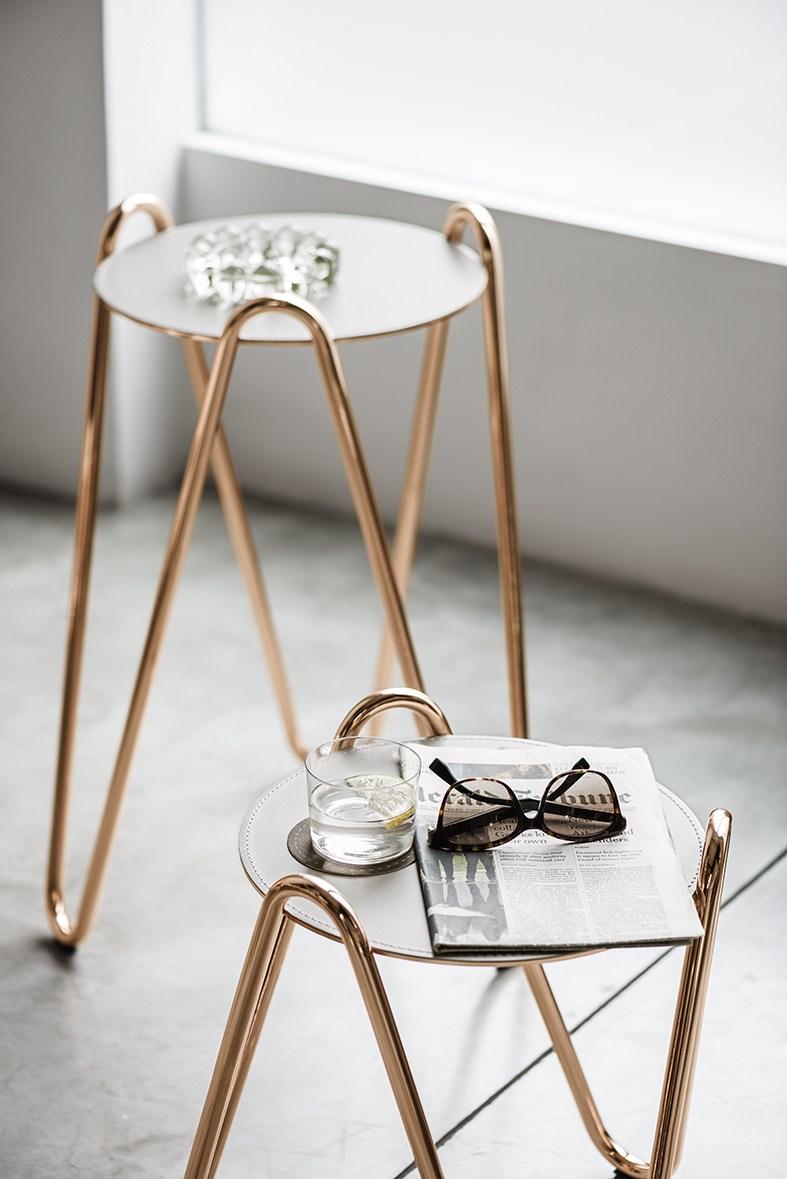 APELLE CHIC Round ceramic coffee table