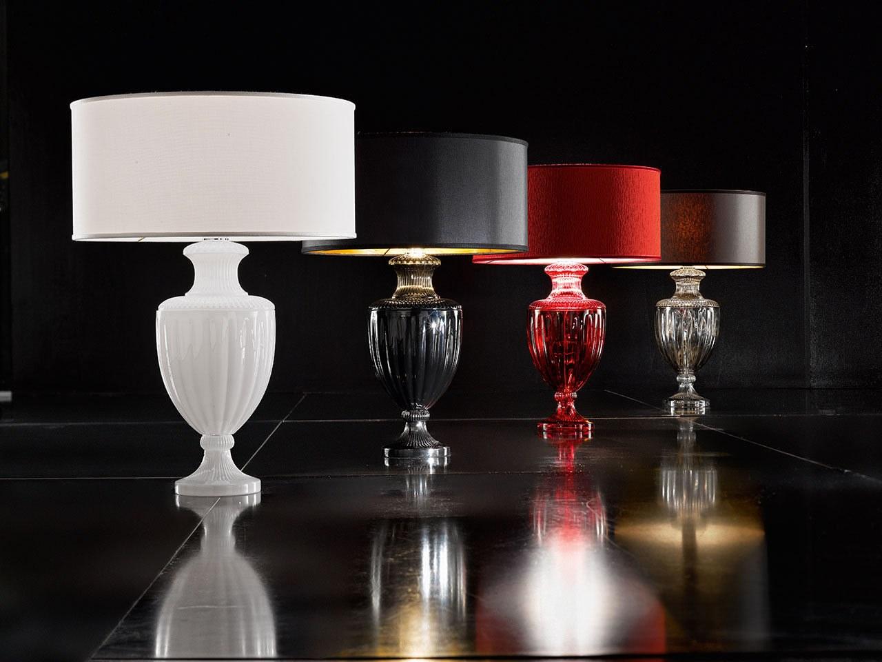 8062 Indirect light crystal table lamp