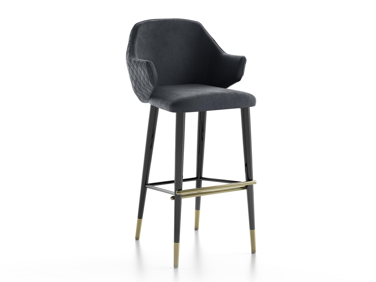 DIVA High stool with back