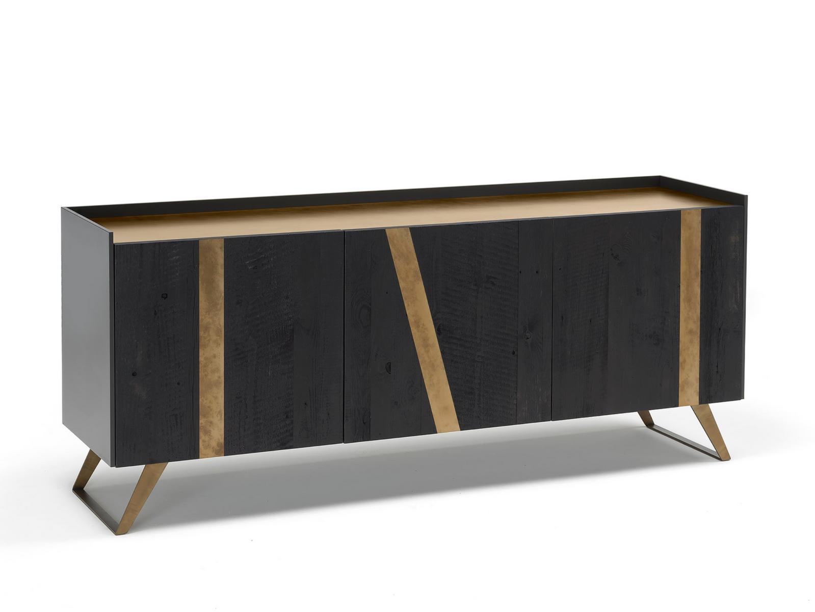 ELLY Oak sideboard with doors