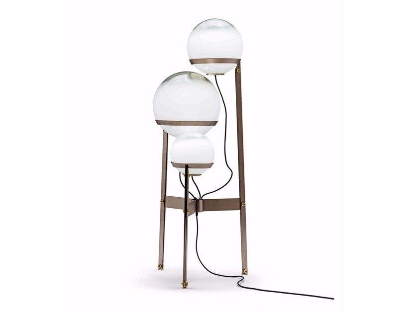 BUBBLE BOBBLE Metal floor lamp