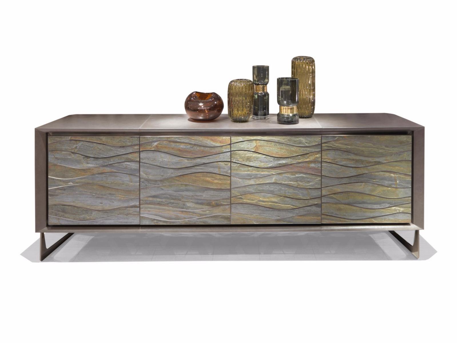 AZIMUT Metal sideboard with doors