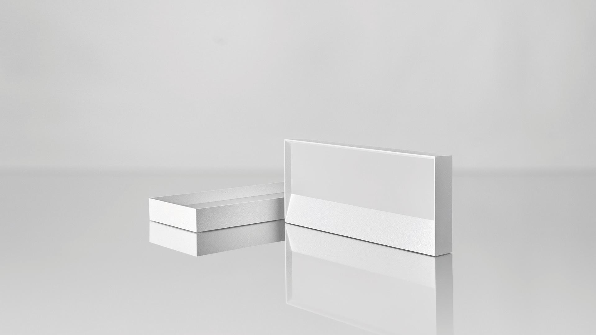 REC LED indirect light aluminium wall light