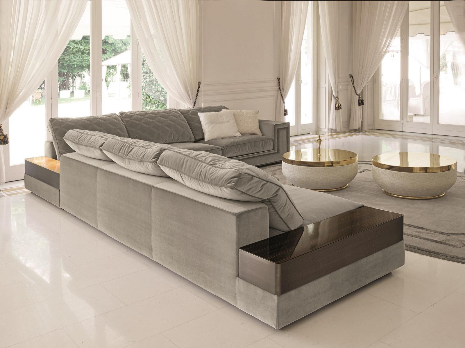 HELMUT Corner nabuk sofa