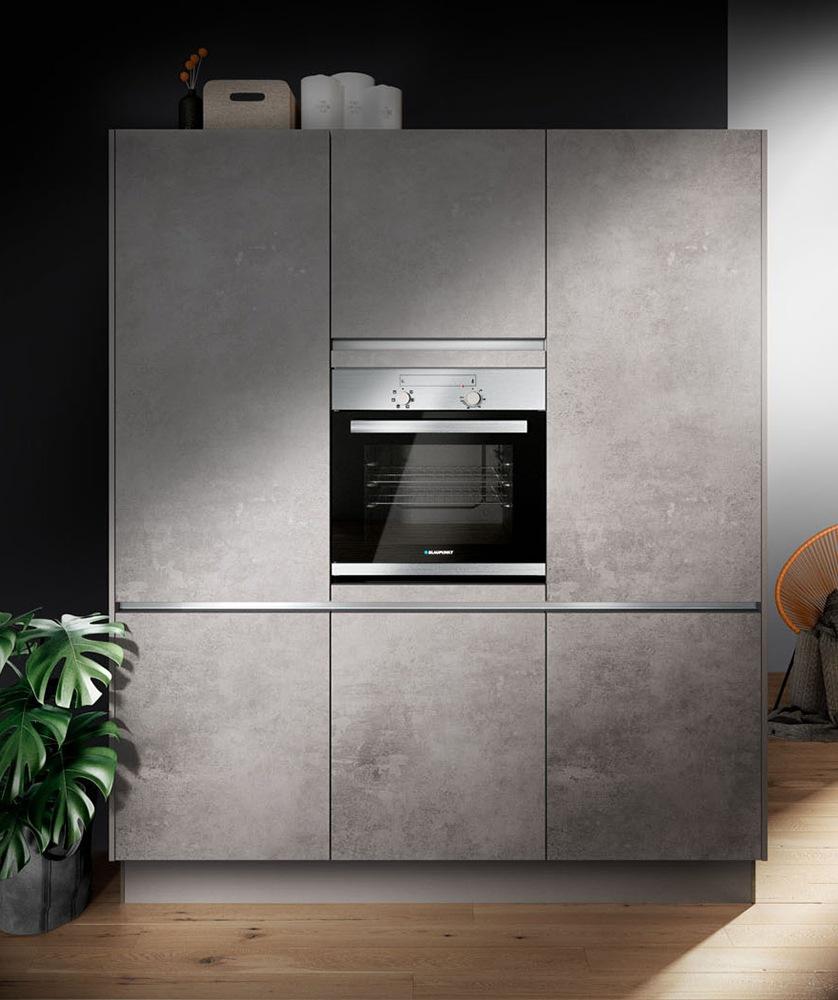 Wood kitchen without handles Haecker classic Comet GL