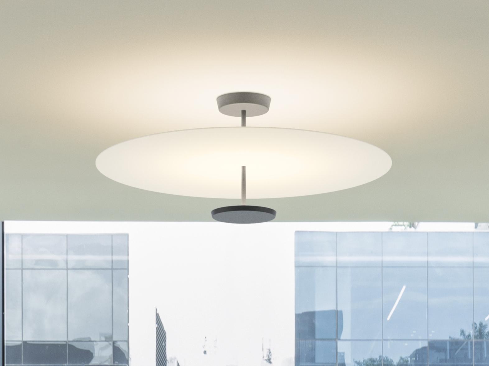 FLAT 5926 LED metal ceiling lamp