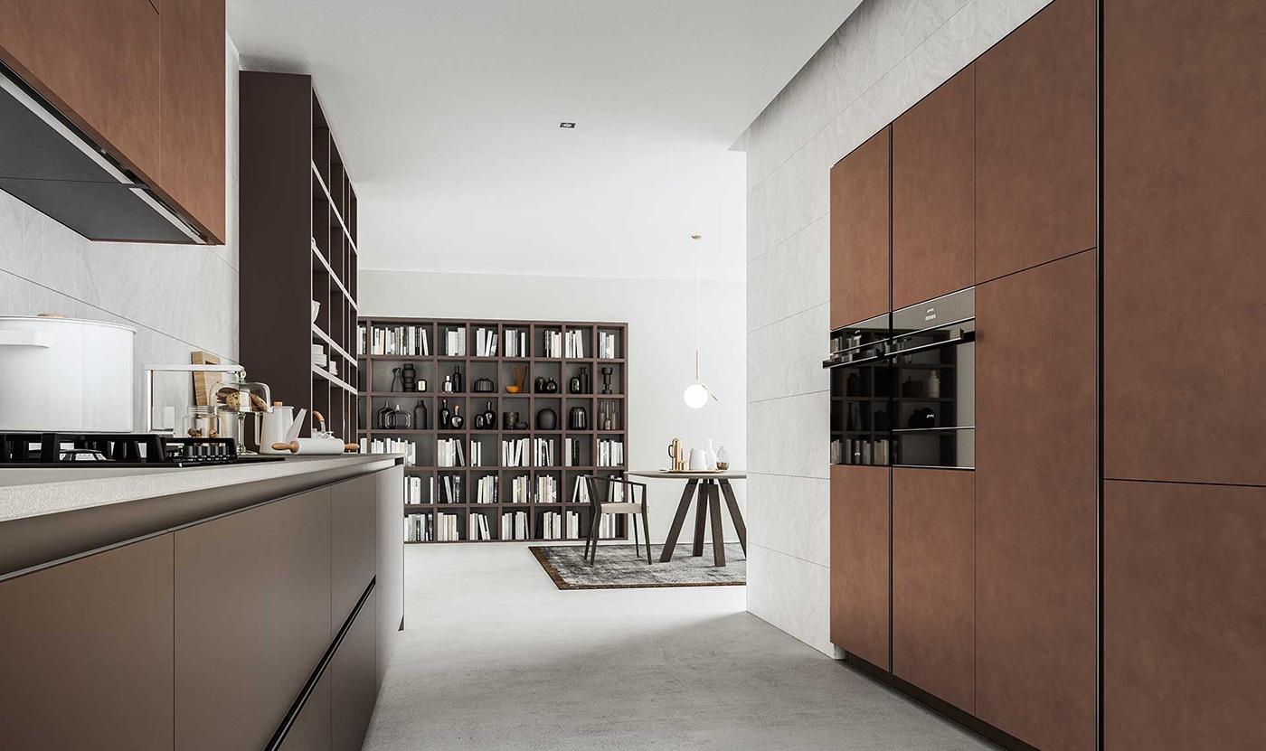 LOGICA L90 Uv lacquered kitchen