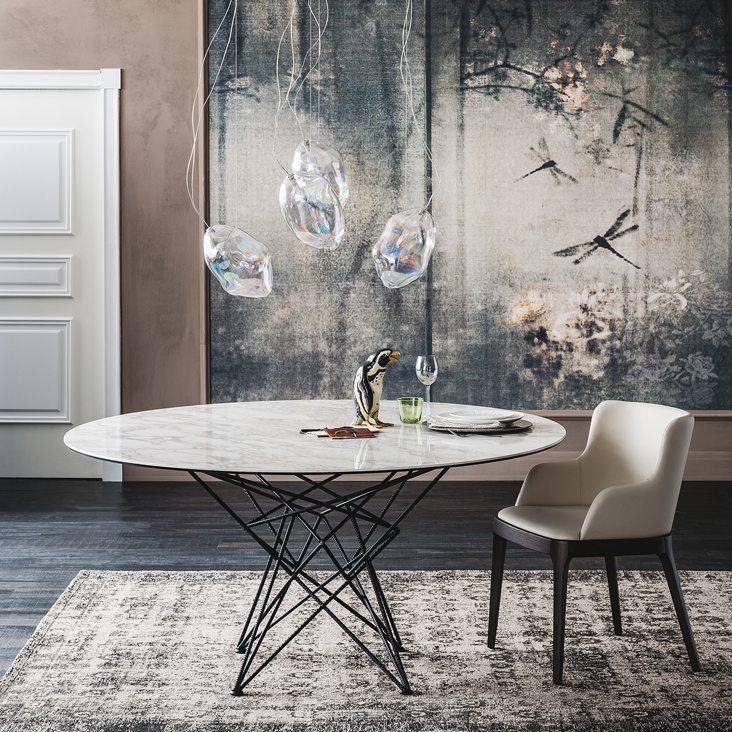 GORDON KERAMIK Oval ceramic table