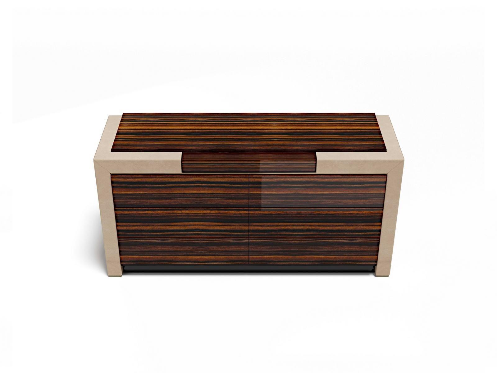 KIRK Wooden chest of drawers