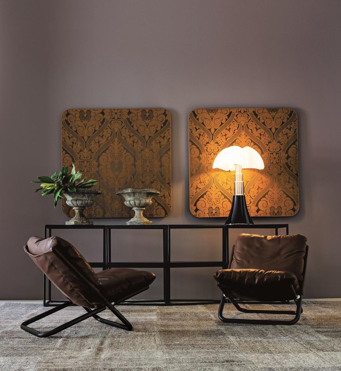 CROSS LOW Fabric armchair