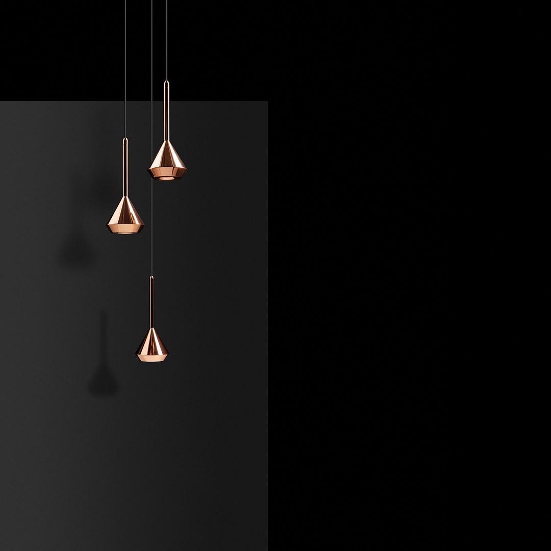 SPIN LED aluminium pendant lamp