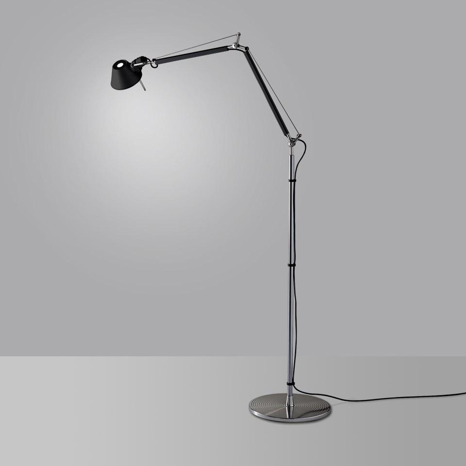 TOLOMEO FLOOR Aluminium floor lamp