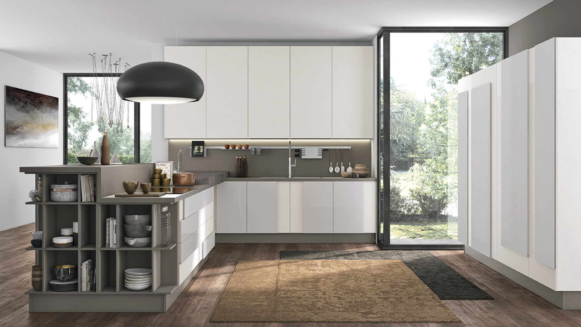 CREATIVA Lacquered kitchen