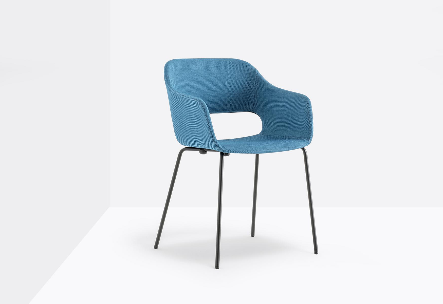 BABILA 2736 Fabric chair with armrests
