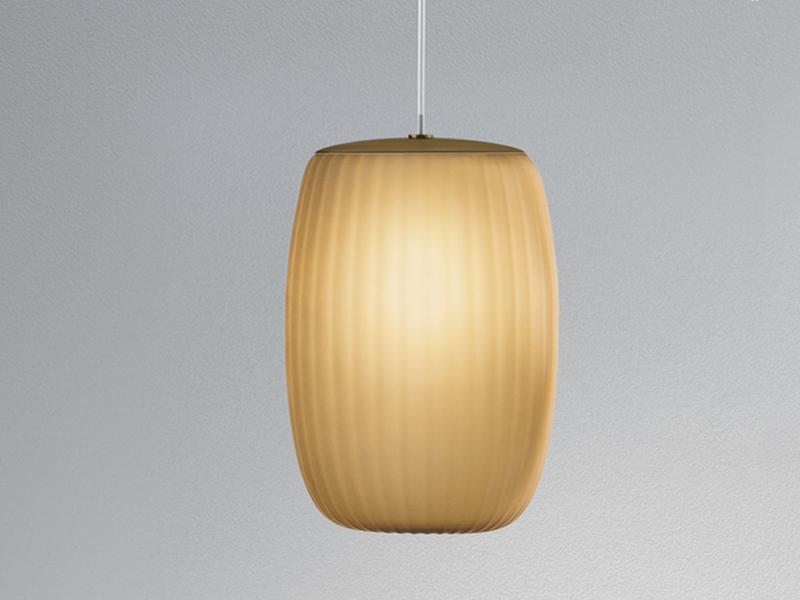 ELY LED blown glass pendant lamp
