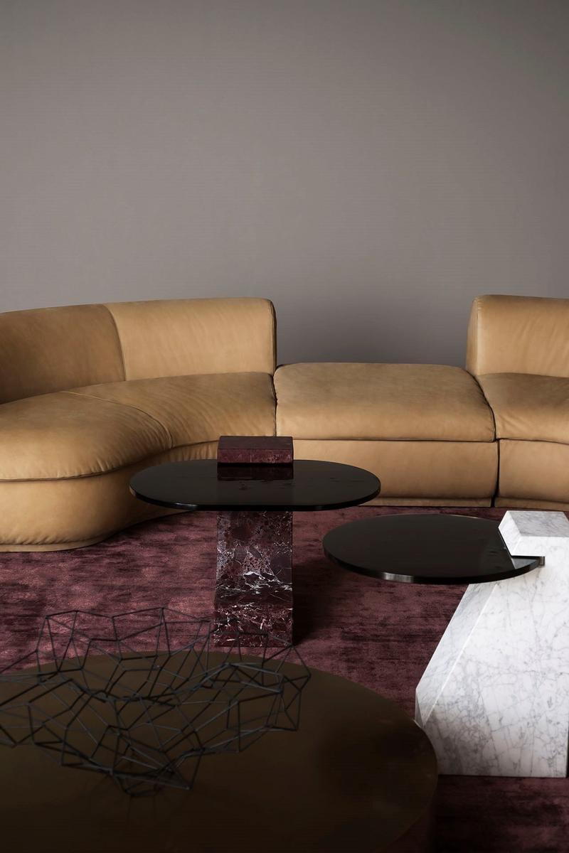 VERRE PARTICULIER Round side table