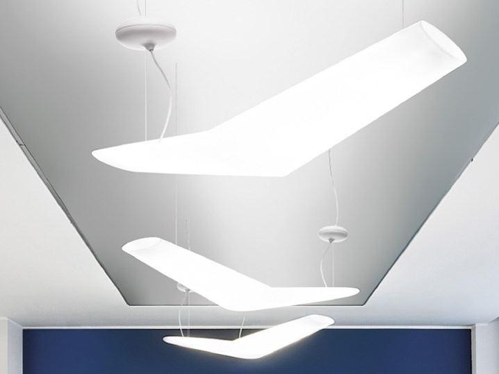 MOUETTE MINI Direct light polypropylene pendant lamp