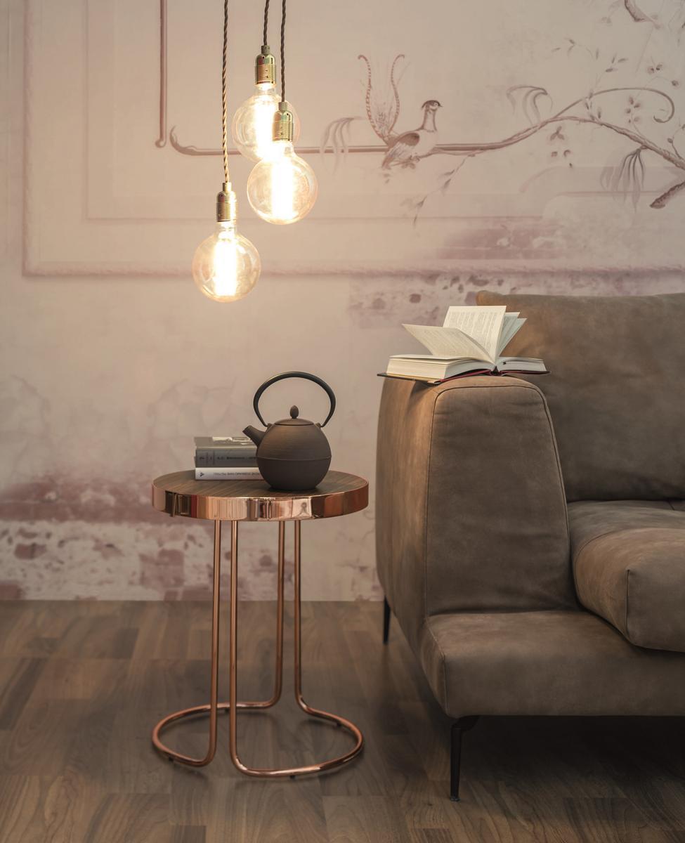 CORA Round high side table