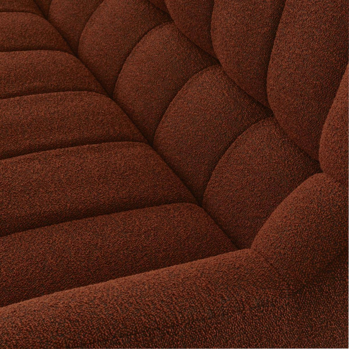 PHILEAS 3 seater fabric sofa
