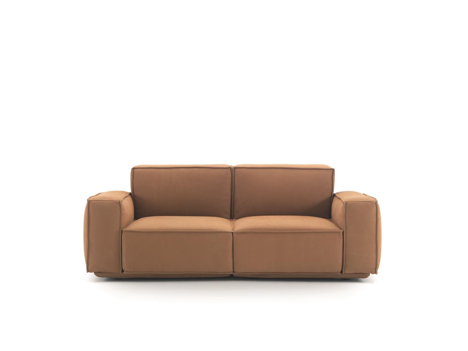 MARECHIARO Upholstered 3 seater leather sofa