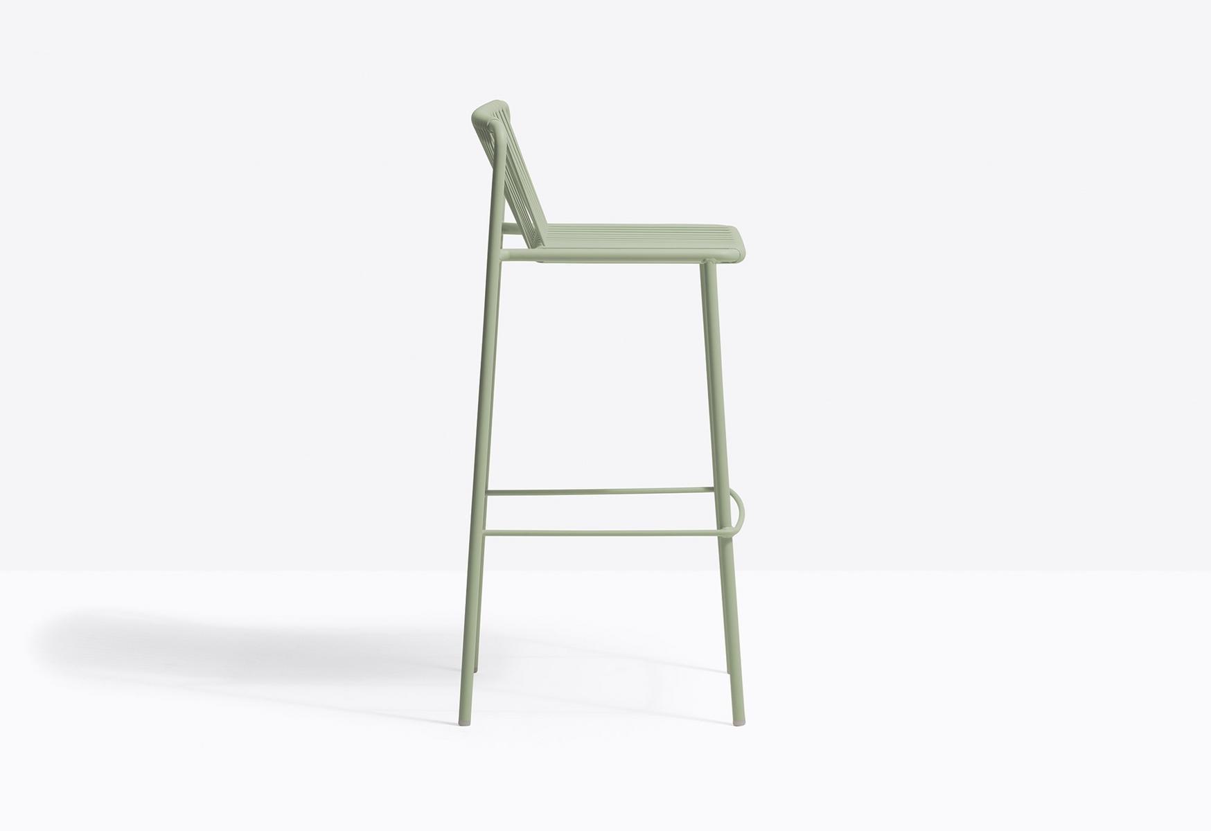 TRIBECA 3668 Powder coated steel garden stool