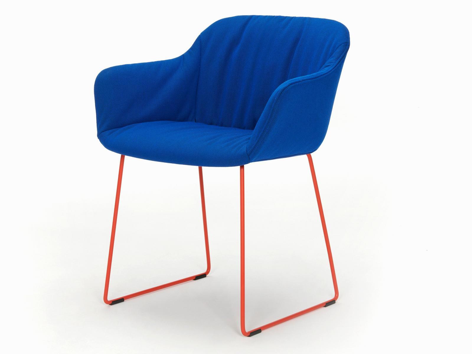 BABILA XL 2743R Fabric easy chair with removable cover with armrests