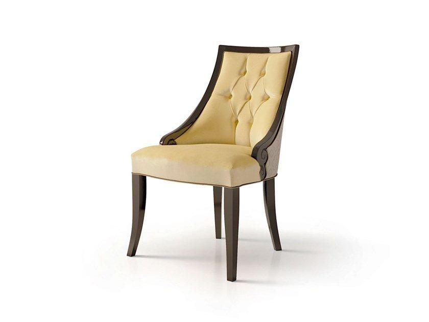 5010 Tufted velvet chair