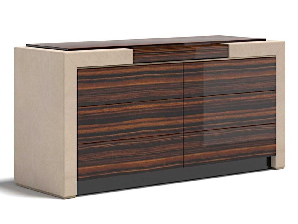 KIRK Wooden chest of drawers