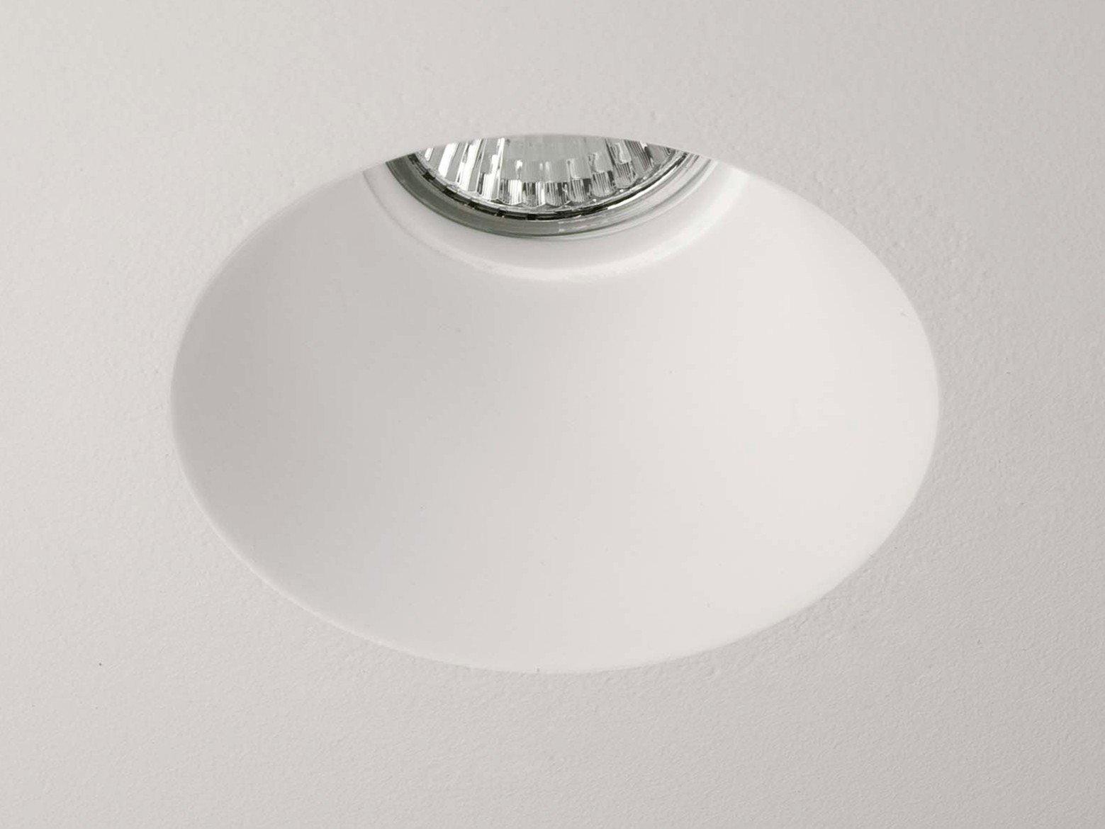 BLANCO ROUND LED round recessed plaster spotlight