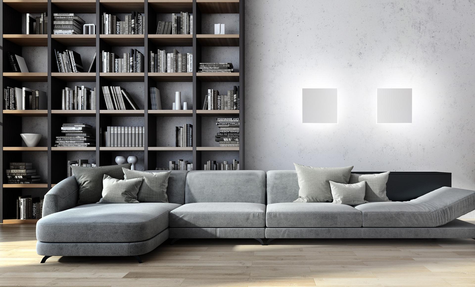 ALDECIMO LED indirect light wall lamp