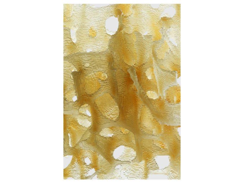 CELLULAR Patterned rectangular rug