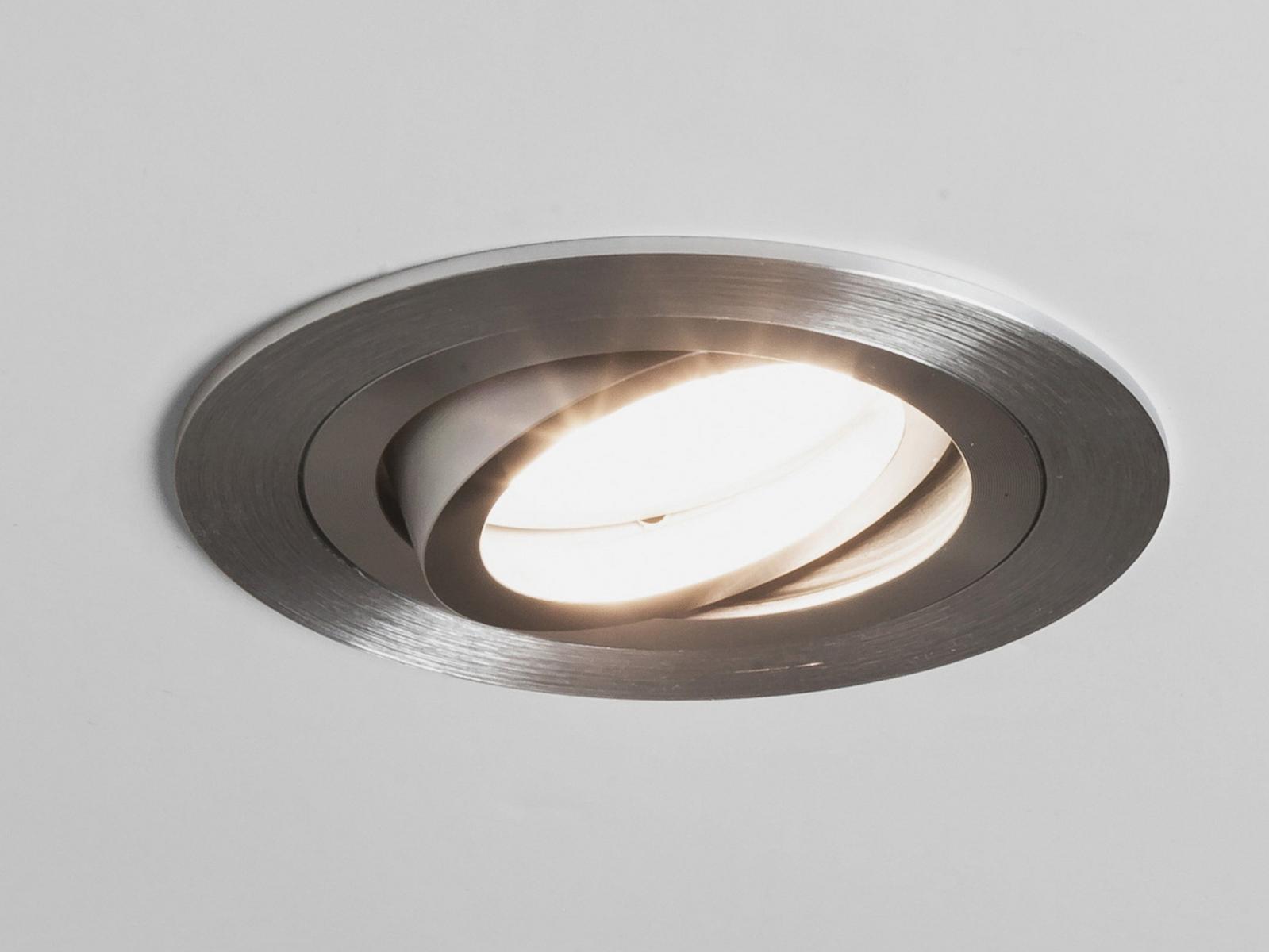 TARO ROUND ADJUSTABLE FIRE-RATED LED round ceiling steel spotlight