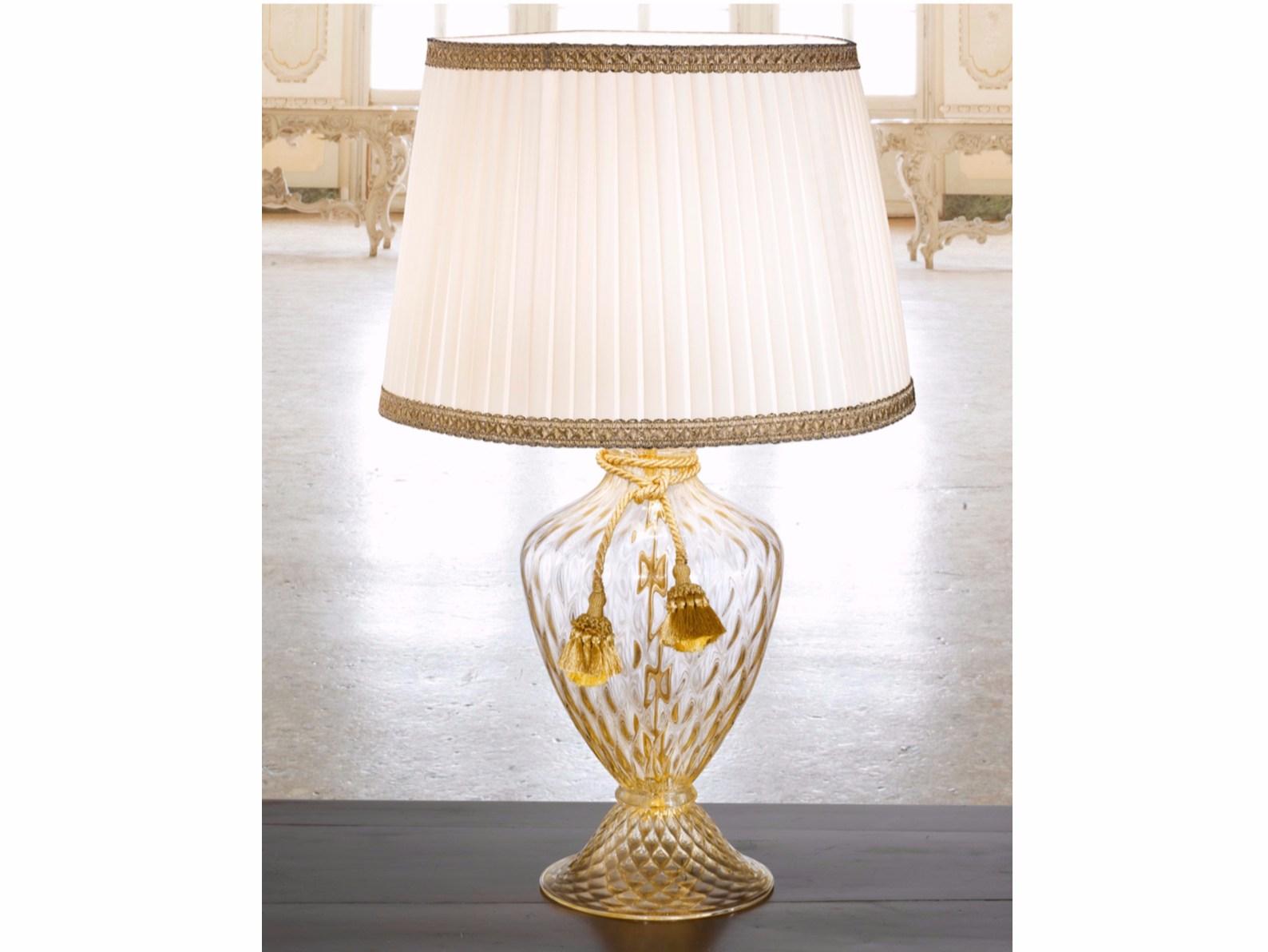 GLASS VE 1022 TL1 Handmade incandescent Murano glass table lamp