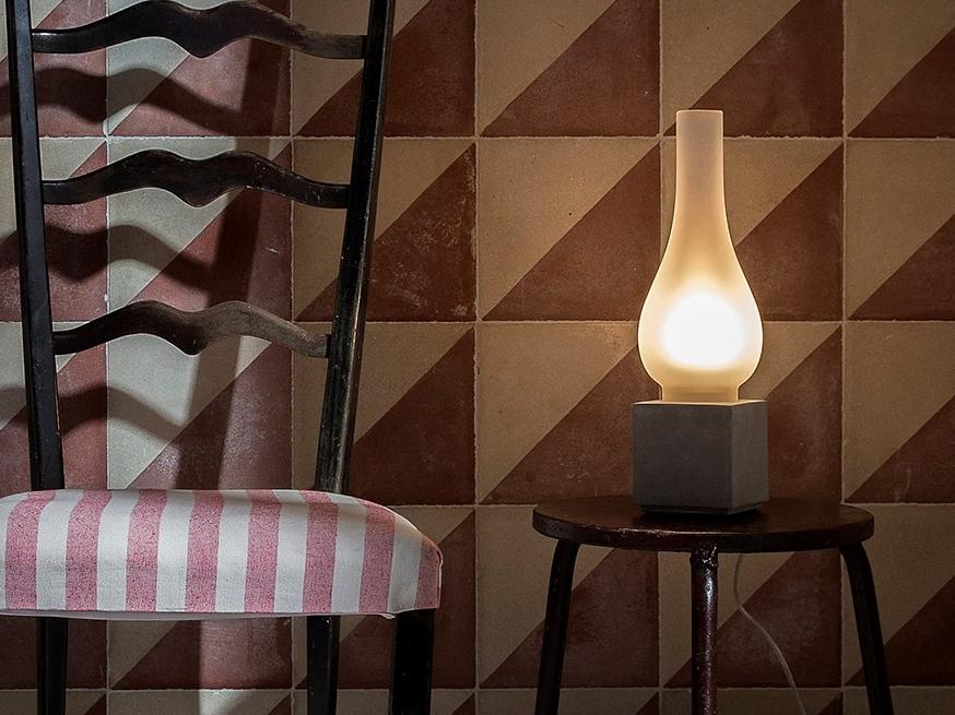 AMARCORD Cement table lamp / floor lamp