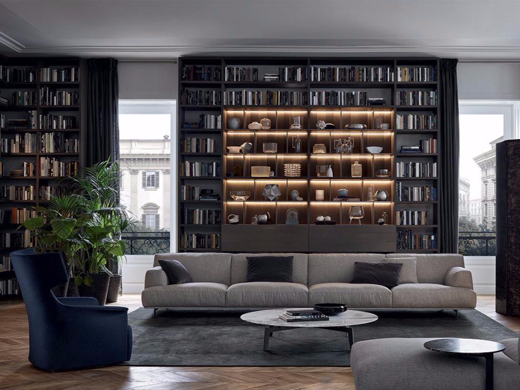 TRIBECA Sectional fabric sofa