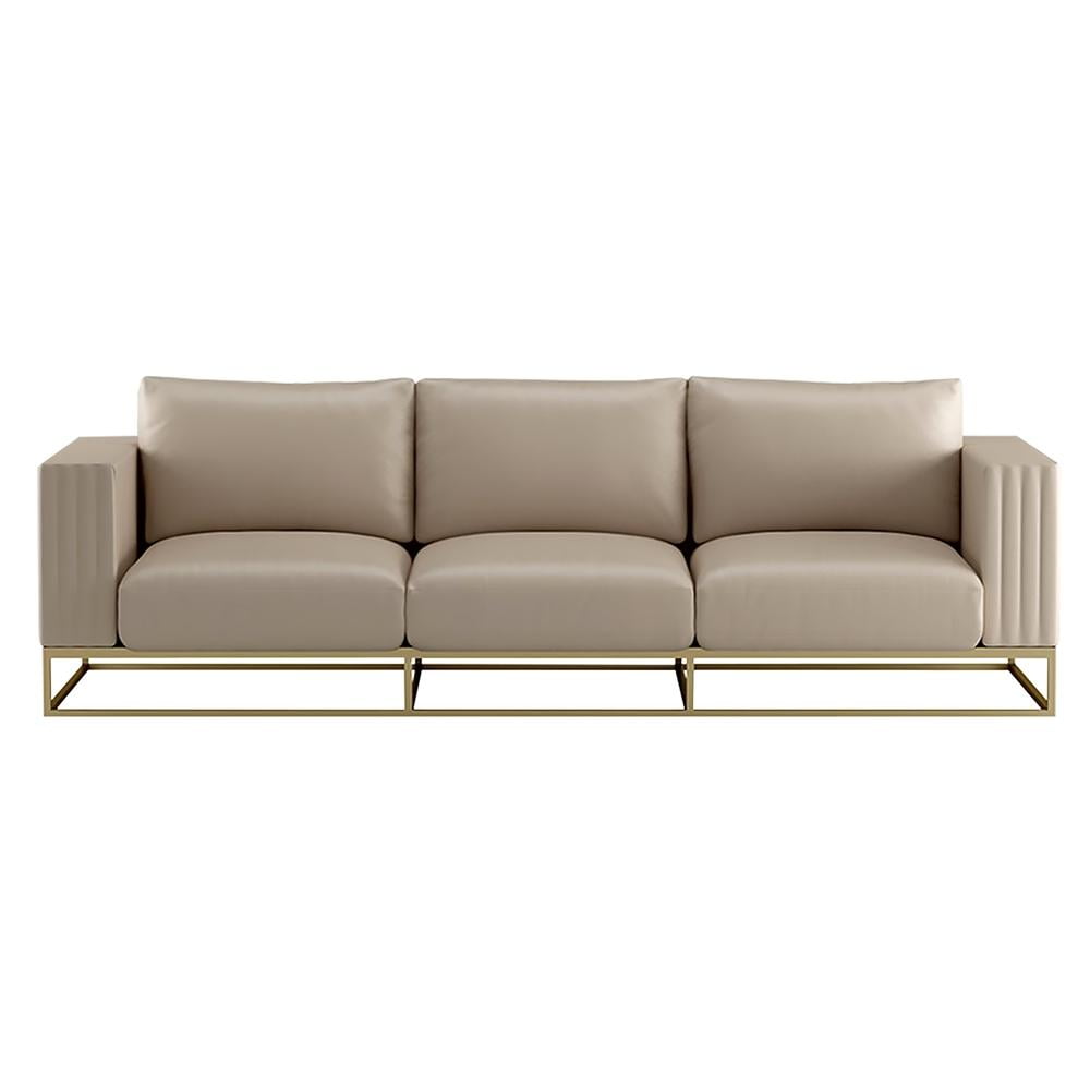 MARTIN Sectional leather sofa
