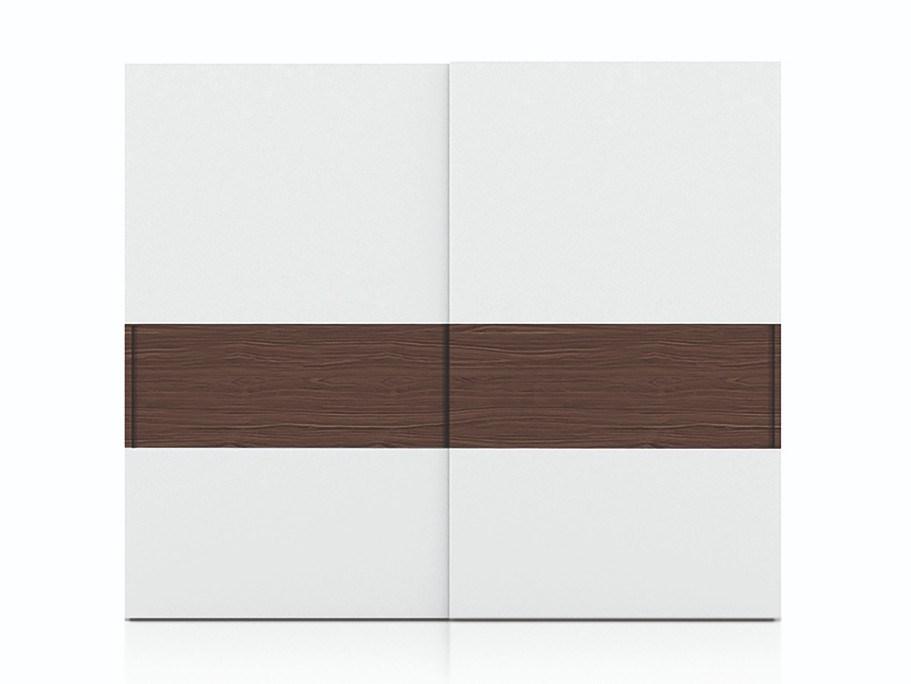 VELA Lacquered wardrobe with sliding doors