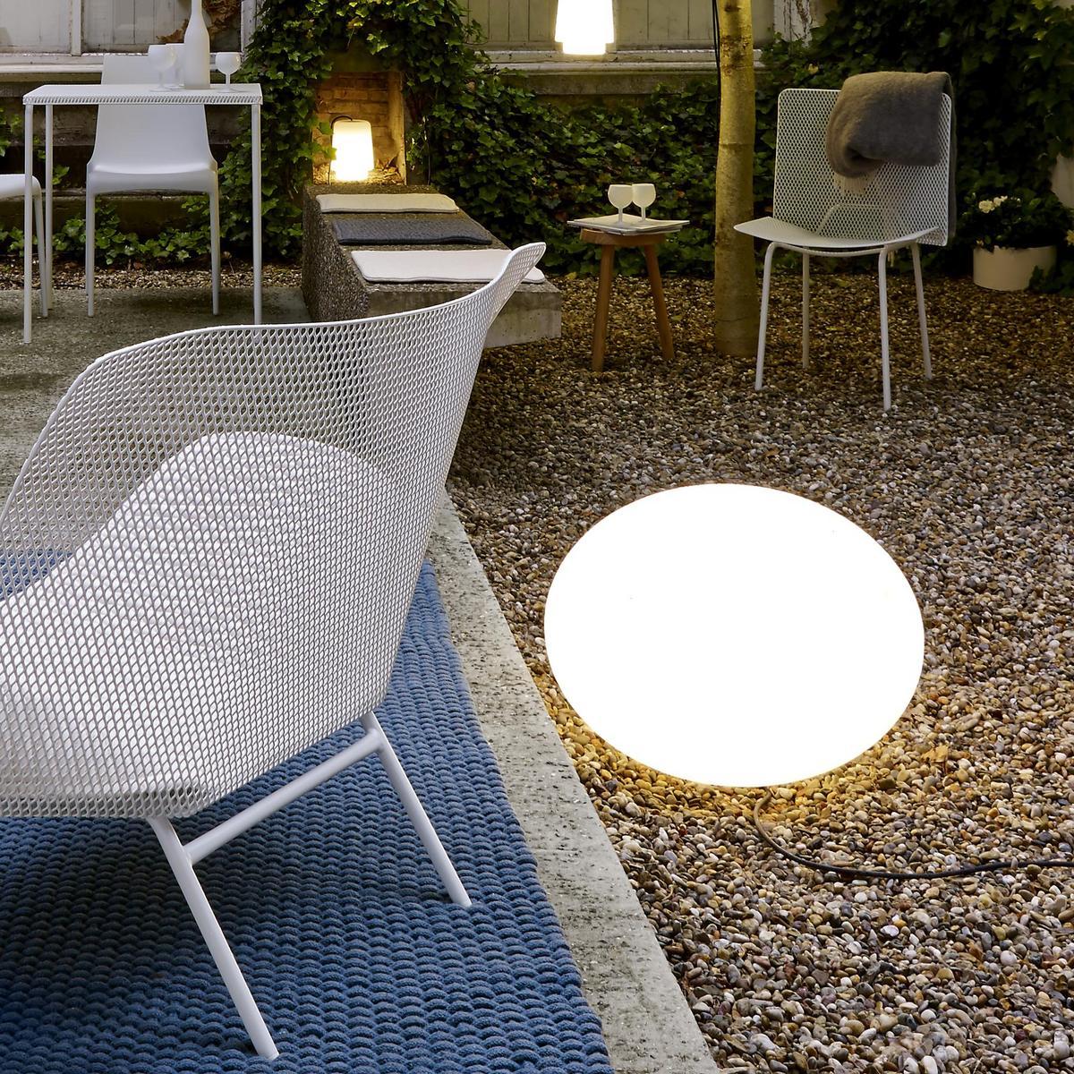 GLOBE OUTDOOR Polyethylene floor lamp