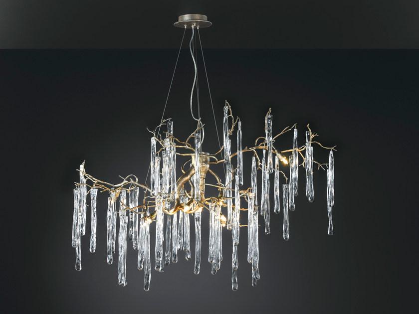 GLAMOUR CT3264/12 Handmade bronze pendant lamp
