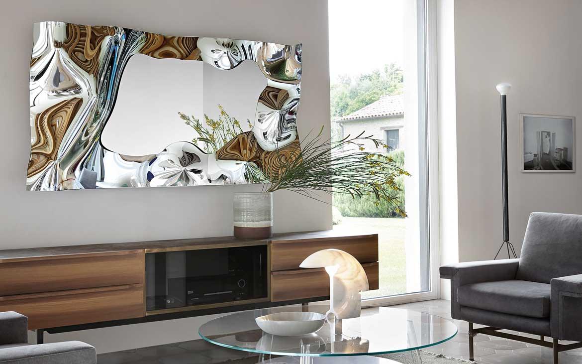 CHRISTINE Rectangular mirror